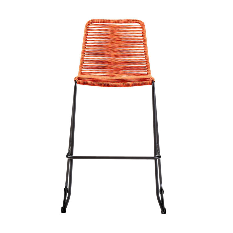 Longshore Tides Camak Metal Patio Bar Stool Wayfair